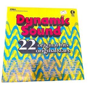 VINTAGE RARE DYNAMIC SOUND 22 HITS BY ORIGINAL STARS VINYL LP COMPILATION ALBUM